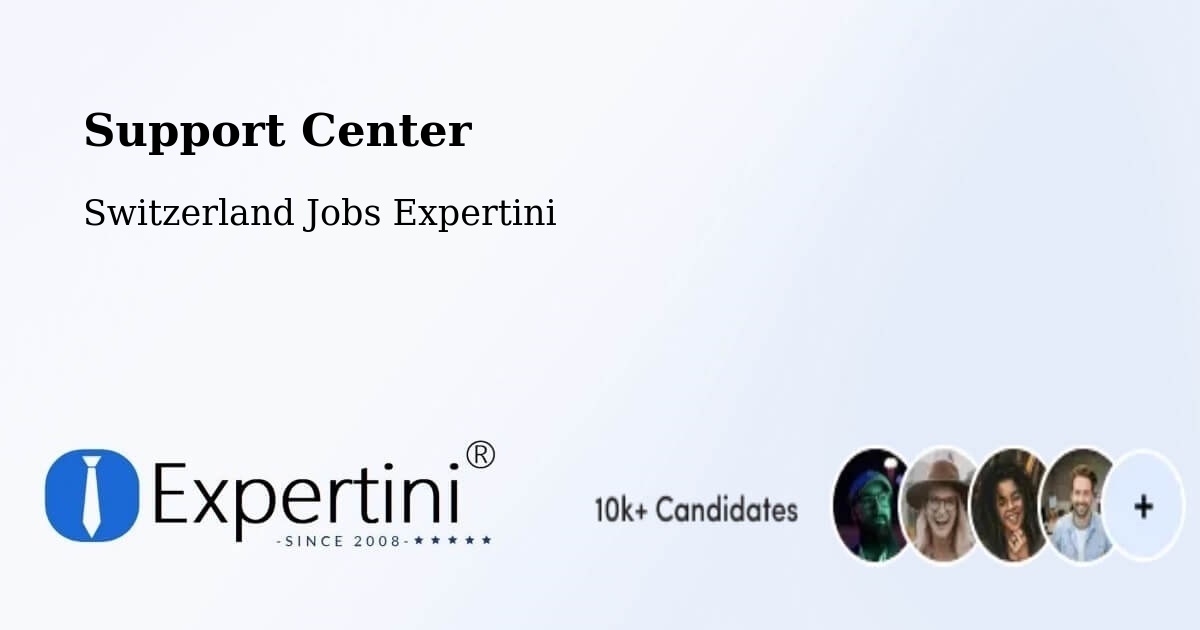 Support Center - Switzerland Jobs Expertini